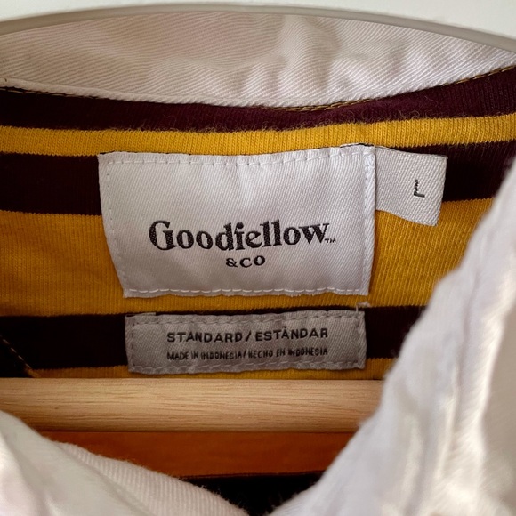 Goodfellow & Co. Long Sleeve Rugby Polo Shirt - Picture 3 of 4